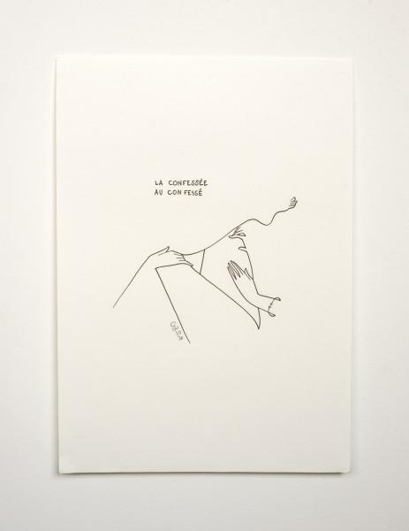 Confessée au con fessé