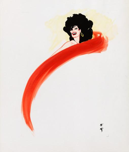 Dans le vent, ruban orange