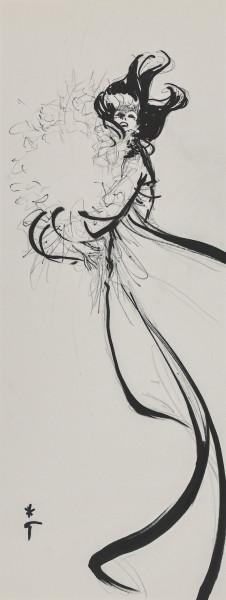 Grand bouquet. Etude publicitaire pour la ville de Cannes.