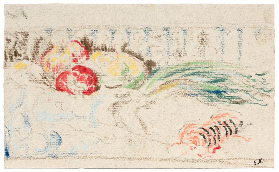 Le panier d'étoffes, c. 1896-1897