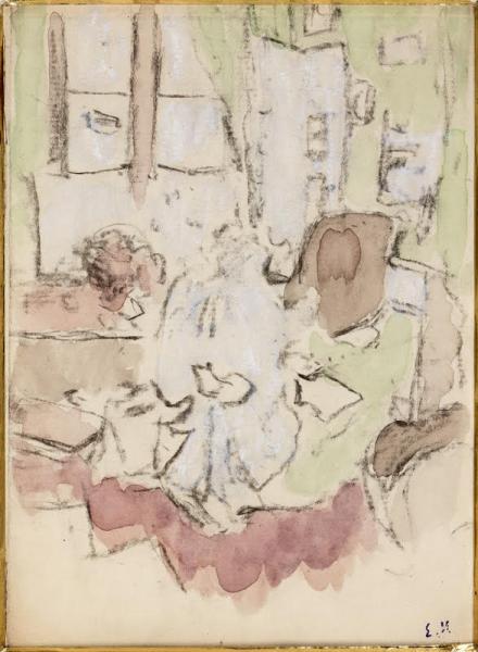 Madame Vuillard rue Saint-Honoré, 1895