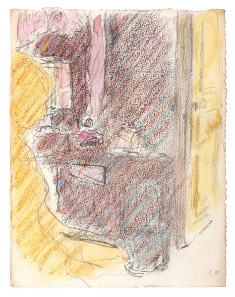 Marie Vuillard rue Saint-Honoré, c. 1893